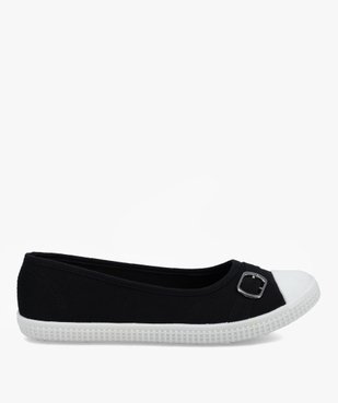Ballerines femme en toile avec bout renforcé vue1 - GEMO (SPORTSWR) - GEMO