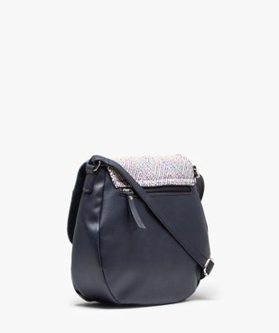 Sac besace femme à rabat patchwork vue2 - GEMO (ACCESS) - GEMO