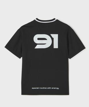 Tee-shirt de sport à manches courtes garçon vue4 - GEMO 4G GARCON - GEMO