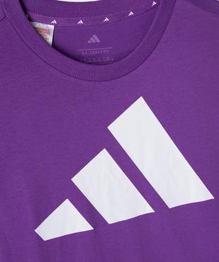 Tee-shirt manches courtes avec logo XXXL fille - Adidas vue2 - ADIDAS - GEMO