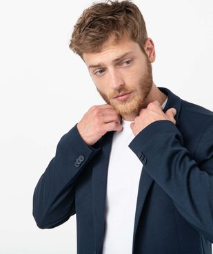Veste de costume homme en matière stretch vue2 - GEMO (HOMME) - GEMO