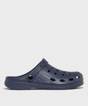 Sabots souples dessus uni perforé homme vue1 - GEMO (PLAGE) - GEMO