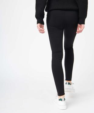 Leggings de grossesse avec bandeau haut vue3 - GEMO (MATER) - GEMO
