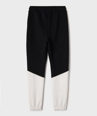 Pantalon de jogging tricolore avec taille ajustable garçon vue3 - GEMO (JUNIOR) - GEMO