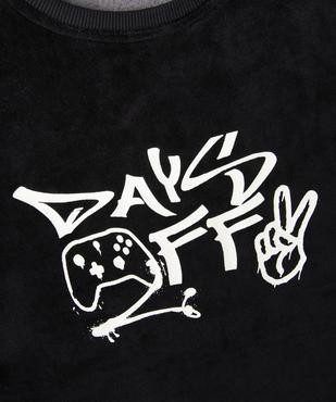 Pyjama en velours imprimé gaming garçon vue2 - GEMO 4G GARCON - GEMO