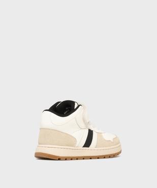 Baskets montantes à semelle crantée et scratch garçon vue4 - 5 MILES - GEMO