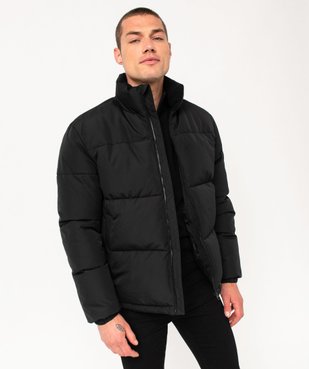 Blouson matelassé avec col montant homme vue1 - GEMO 4G HOMME - GEMO