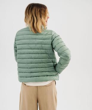 Doudoune légère avec col montant femme vue3 - GEMO(FEMME PAP) - GEMO