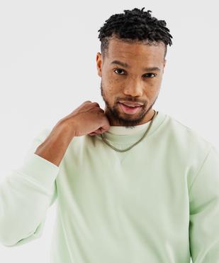 Sweat en molleton doux homme vue2 - GEMO 4G HOMME - GEMO