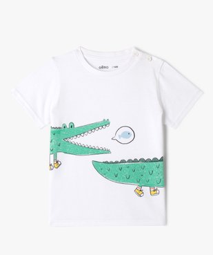 Tee-shirt à manches courtes à motifs animaux bébé garçon (lot de 3) vue3 - GEMO(BEBE DEBT) - GEMO