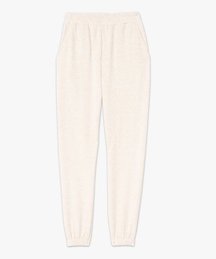 Pantalon de jogging en molleton doux femme vue4 - GEMO(FEMME PAP) - GEMO
