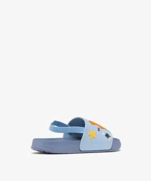 Mules de piscine à motifs marins garçon vue4 - GEMO (PLAGE) - GEMO