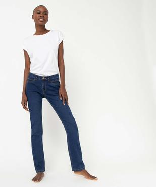 Jean femme coupe Regular stretch - L30 vue5 - GEMO 4G FEMME - GEMO