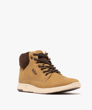 Boots fourrées à lacets homme - Lee Cooper vue2 - LEE COOPER - GEMO