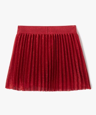 Jupe plissée pailletée bébé fille vue3 - GEMO(BEBE DEBT) - GEMO