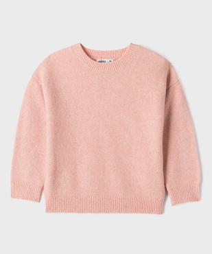 Pull à col rond fille vue1 - GEMO (ENFANT) - GEMO