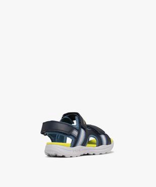 Sandales sport à scratch garçon - Geox vue4 - GEOX - GEMO