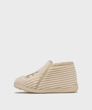 Bottillons chaussons zippés fille - LuluCastagnette vue3 - LULUCASTAGNETTE - GEMO
