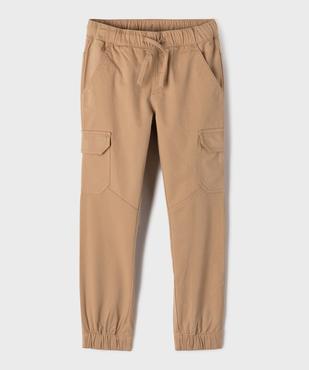Pantalon cargo coupe regular garçon vue1 - GEMO (ENFANT) - GEMO