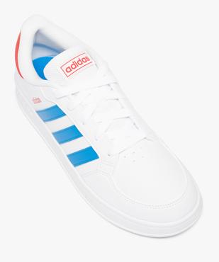 Baskets garçon tricolores à lacets – Adidas Breaknet vue5 - ADIDAS - GEMO