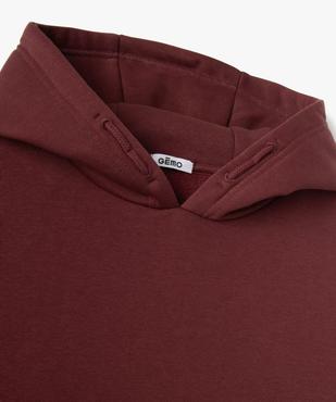 Sweat molletonné à capuche garçon vue2 - GEMO (JUNIOR) - GEMO