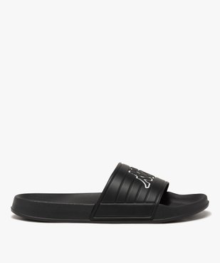 Mules de piscine homme unies à bandeau effet matelassé - Kappa vue1 - KAPPA - GEMO