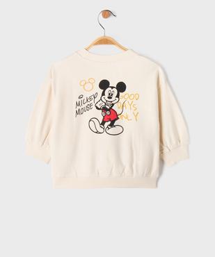 Sweat avec motif Mickey devant et dos bébé garçon - Disney vue4 - MICKEY - GEMO