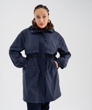 Manteau imperméable femme grande taille  vue1 - GEMO (G TAILLE) - GEMO
