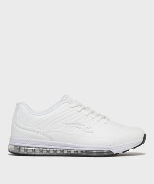Baskets dessus embossé avec semelle bulle d’air homme - Airness vue1 - AIRNESS - GEMO
