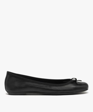 Ballerines plate dessus en cuir femme - Tanéo vue1 - TANEO - GEMO
