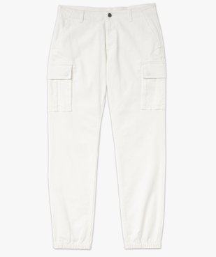 Pantalon cargo coupe Straight homme vue8 - GEMO 4G HOMME - GEMO