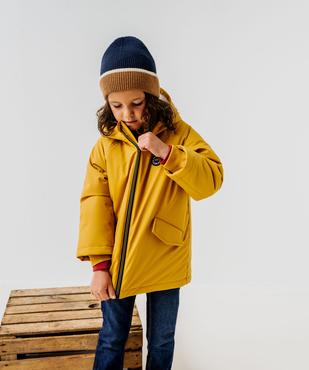 Imperméable à capuche doublée fourrure imitation garçon - LuluCastagnette vue1 - LULUCASTAGNETTE - GEMO