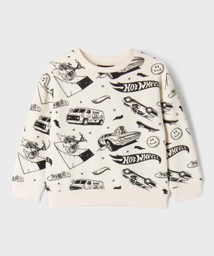 Sweat imprimé véhicules et skate garçon - Hot Wheels vue2 - HOT WHEELS - GEMO