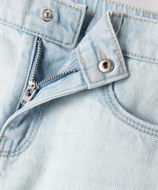 Jean slim avec ceinture élastique fille  vue3 - GEMO 4G FILLE - GEMO