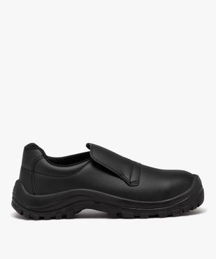 Chaussures de sécurité homme unies à enfiler avec col élastique vue1 - SANS MARQUE - GEMO