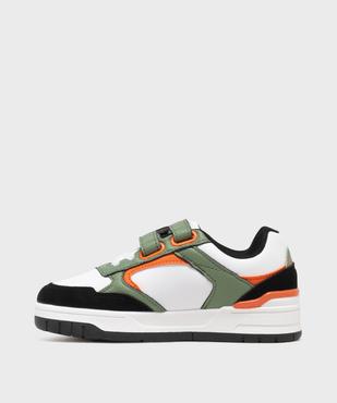 Baskets à scratch Logo Manis 2.0 EV garçon - Kappa vue3 - KAPPA - GEMO