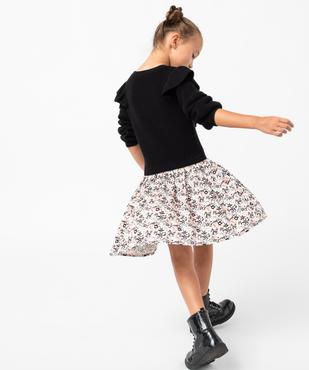 Robe fille effet 2-en-1 brillant - LuluCastagnette vue1 - LULUCASTAGNETTE - GEMO