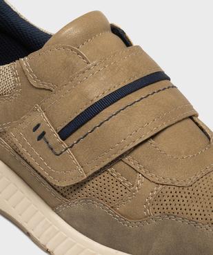 Baskets urbaines avec fermeture scratch homme - Relife vue6 - RELIFE - GEMO