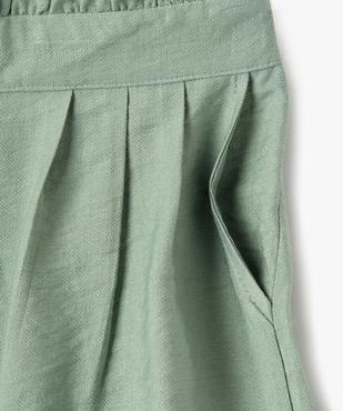 Short ample en viscose fluide à enfiler fille vue2 - GEMO 4G FILLE - GEMO
