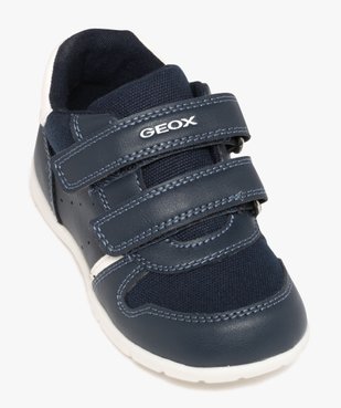 Chaussures premiers pas bébé garçon baskets à double scratch - Geox vue5 - GEOX - GEMO