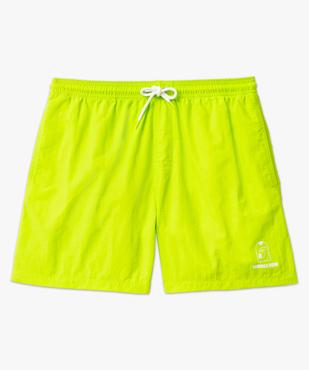Short de bain uni homme vue4 - GEMO (PLAGE) - GEMO