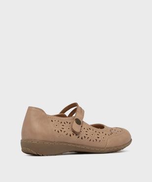 Ballerines confort ajourées à brides femme vue4 - G'FLEX - GEMO