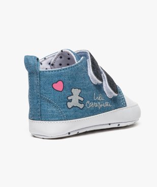 Chaussures de naissance avec brides pailletées - Lulu Castagnette vue4 - LULUCASTAGNETTE - GEMO