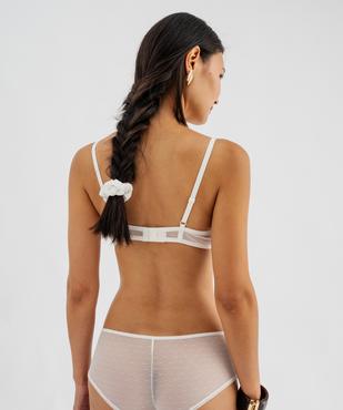 Soutien-gorge corbeille en dentelle à armatures vue5 - GEMO(HOMWR FEM) - GEMO