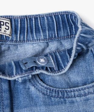Jean cargo à taille élastique imprimé garçon - Camps United vue2 - CAMPS - GEMO