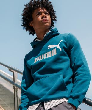 Sweat à capuche en molleton douillet garçon - Puma vue4 - PUMA - GEMO