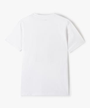 Tee-shirt garçon à manches courtes imprimé streetwear vue3 - GEMO (JUNIOR) - GEMO