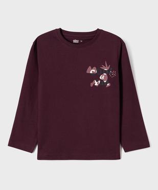 Tee-shirt manches longues avec motif poitrine et dos garçon vue1 - GEMO 4G GARCON - GEMO