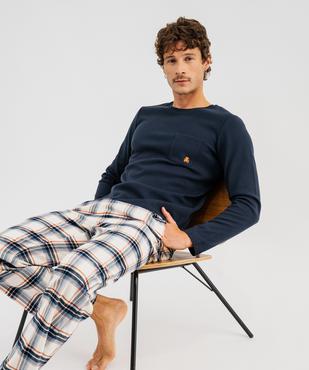 Pyjama à carreaux homme - LuluCastagnette vue1 - LULUCASTAGNETTE - GEMO