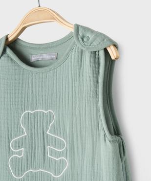 Gigoteuse en gaze de coton bébé TOG 2,5 - LuluCastagnette vue3 - LULUCASTAGNETTE - GEMO